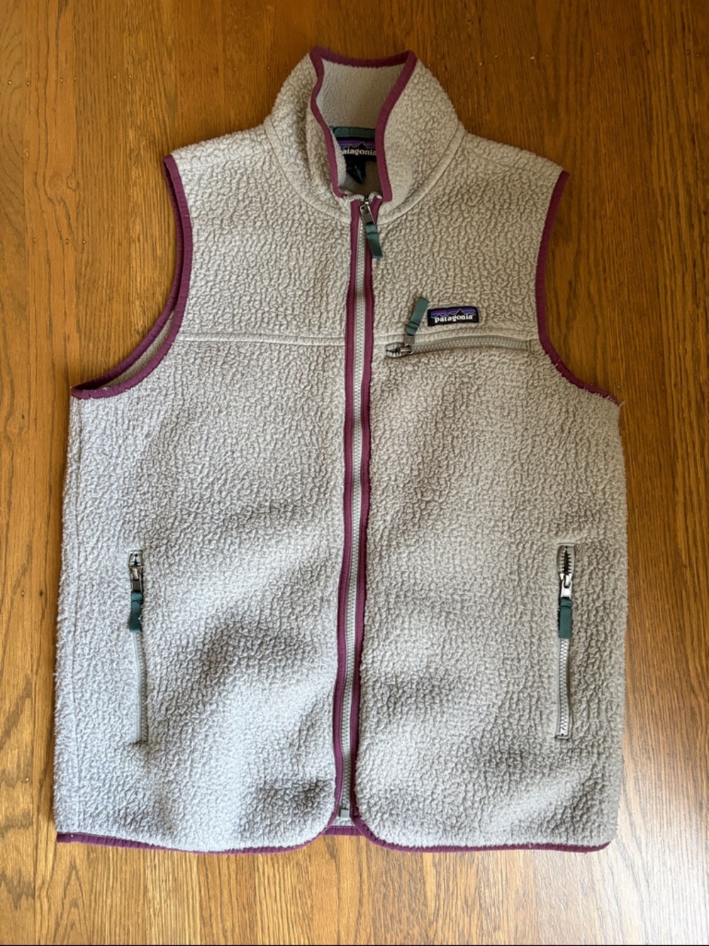 Patagonia women’s retro pile vest size large